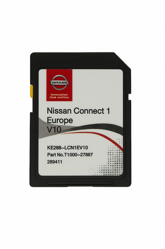 Nissan Connect 1 V10 Europe SD Card