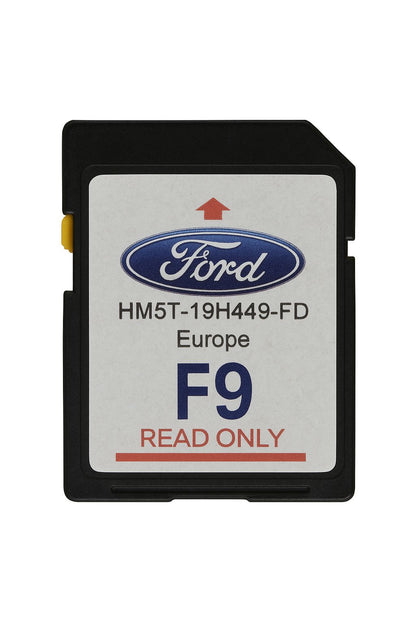 Ford F9 Sync 2 Europe Navigation SD Card
