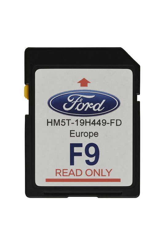 Ford F9 Sync 2 Europe Navigation SD Card