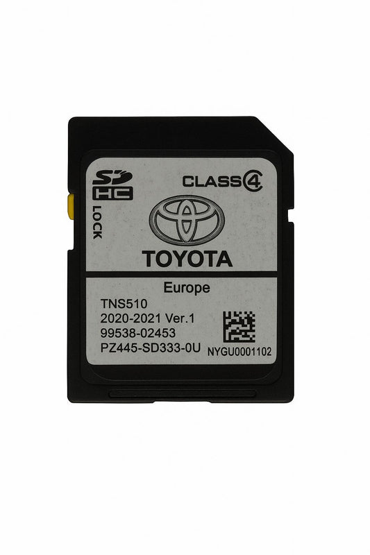 Toyota TNS510 Europe SD Card